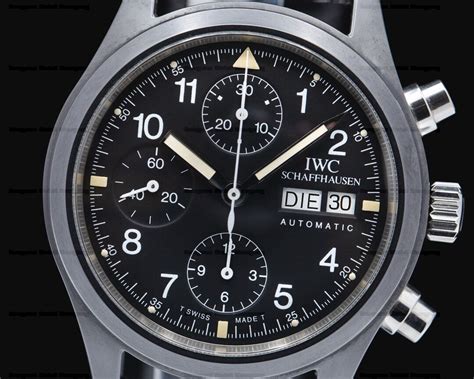 iwc 3705 ceramic fliegerchronograph|history of iwc flieger chronography.